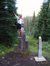 Yippeeeeeee!!!! 9-8-08 by neighbor dave in Pacific Crest Trail