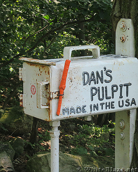 Dan's Pulpit--AT near Eckville, PA