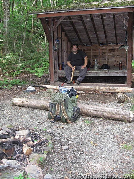 Baxter State Park, Hudson Pond Lean-to site