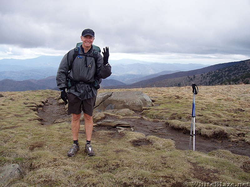 Stopping near the Humps close to Overmountain Shelter