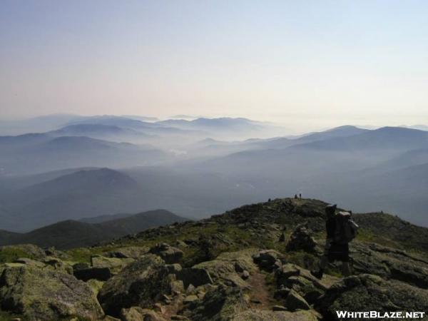 Looking into Maine from Mt. Madison