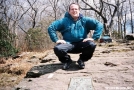 Here I am at the top! by hikerjohnd in Springer Mtn Gallery