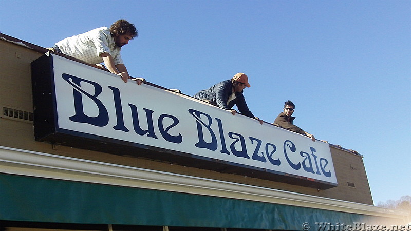 Blue Blaze Damascus