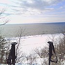 Through the dunes &amp; lake Michigan