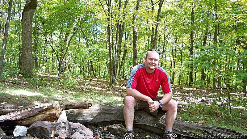 Me at Iron Mtn Shelter 