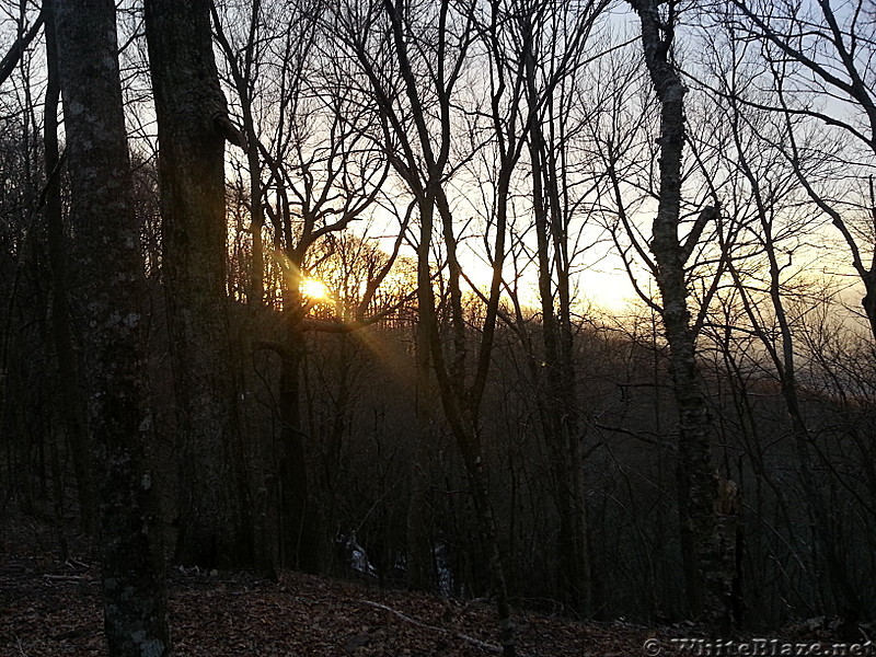 Sunset at the campsite in NC...