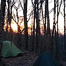 Camping at the GA/NC border..