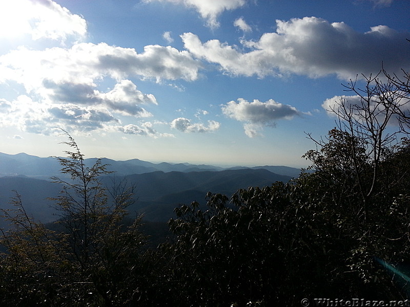 View from the trail...