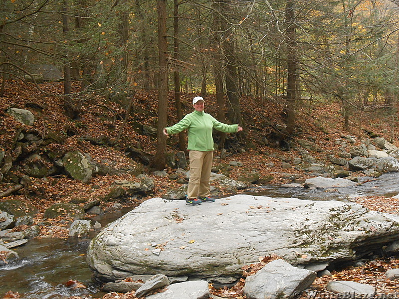 The Mt. Alander, S.Taconic and Frissel Trails (NY,MA,CT) with Another Kevin, Snacktime and Teacher  