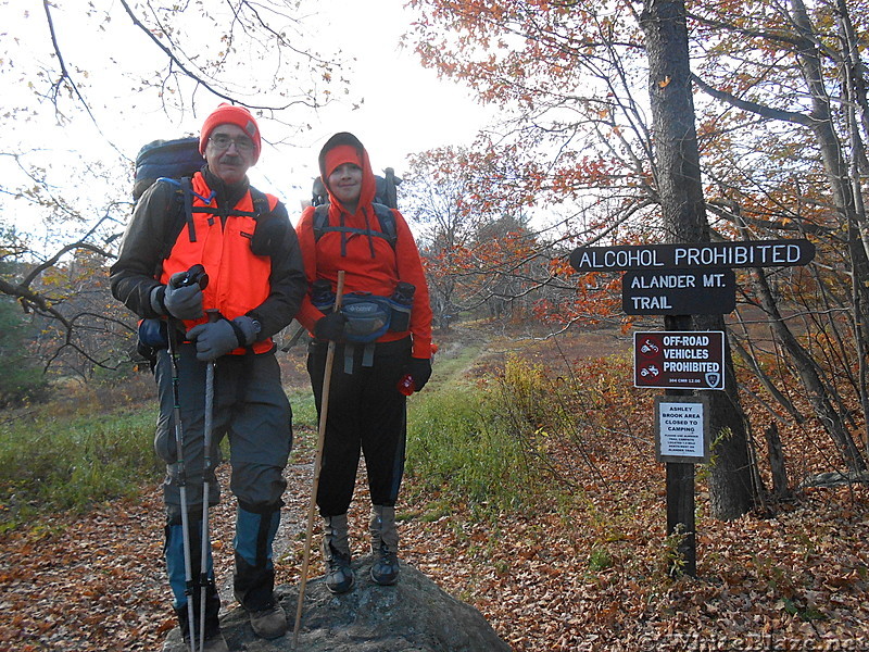 The Mt. Alander, S.Taconic and Frissel Trails (NY,MA,CT) with Another Kevin, Snacktime and Teacher  