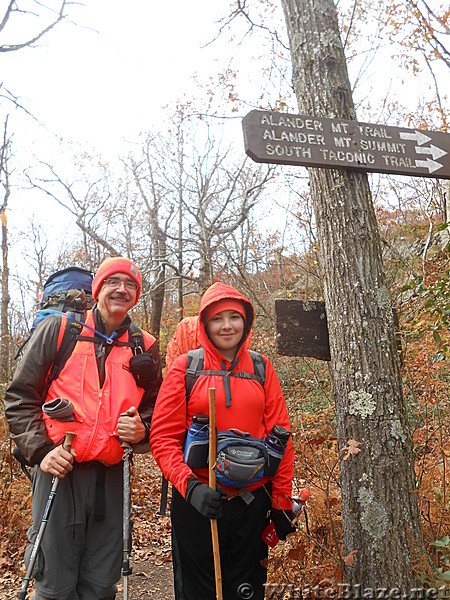 The Mt. Alander, S.Taconic and Frissel Trails (NY,MA,CT) with Another Kevin, Snacktime and Teacher  