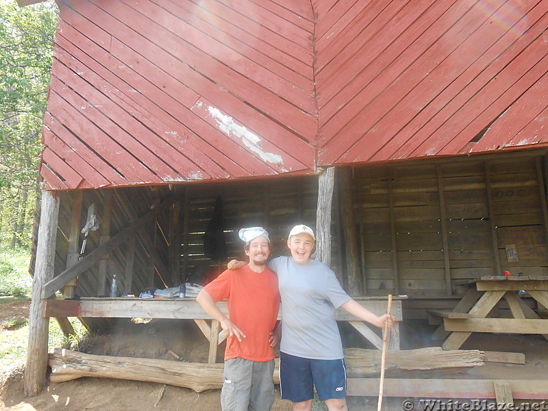 Overmountain Shelter - May 2014