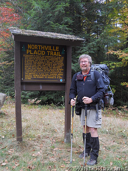 Northville Placid Trail in Adirondacks