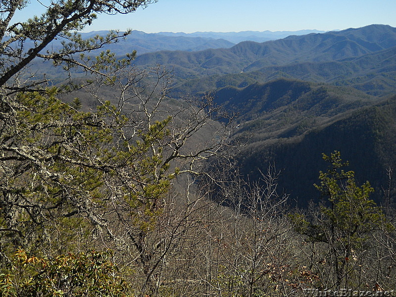 Nantahala Gorge from Swim Bald