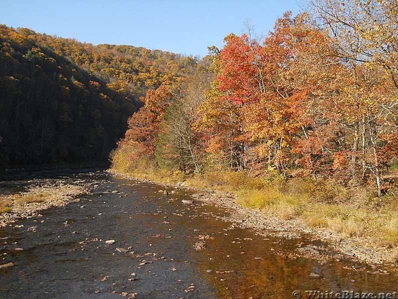 Greenbrier River crossing on Allegheny Trail