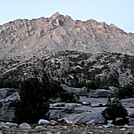 Alpenglow on JMT Rae Lakes area by Cookerhiker in Other Trails