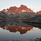 Early morning at Garnet Lake on John Muir Trail by Cookerhiker in Other Trails