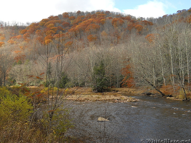 West Fork of Greenbrier River on Allegheny Trail
