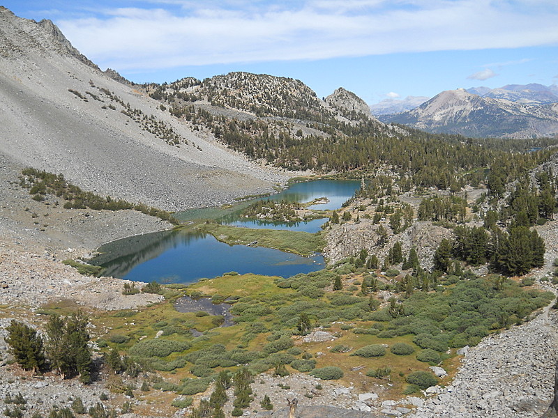 Duck Lake from Duck Pass