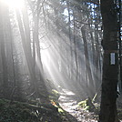 Sun breaking through fog on Killington massif by Cookerhiker in Trail & Blazes in Vermont