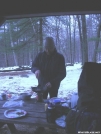 Fixing breakfast by Cookerhiker in Section Hikers