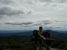 Cookerhiker & Northern Harrier atop Mansfield by Cookerhiker in Long Trail