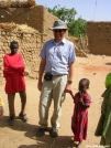 Cookerhiker in Niger with new friend