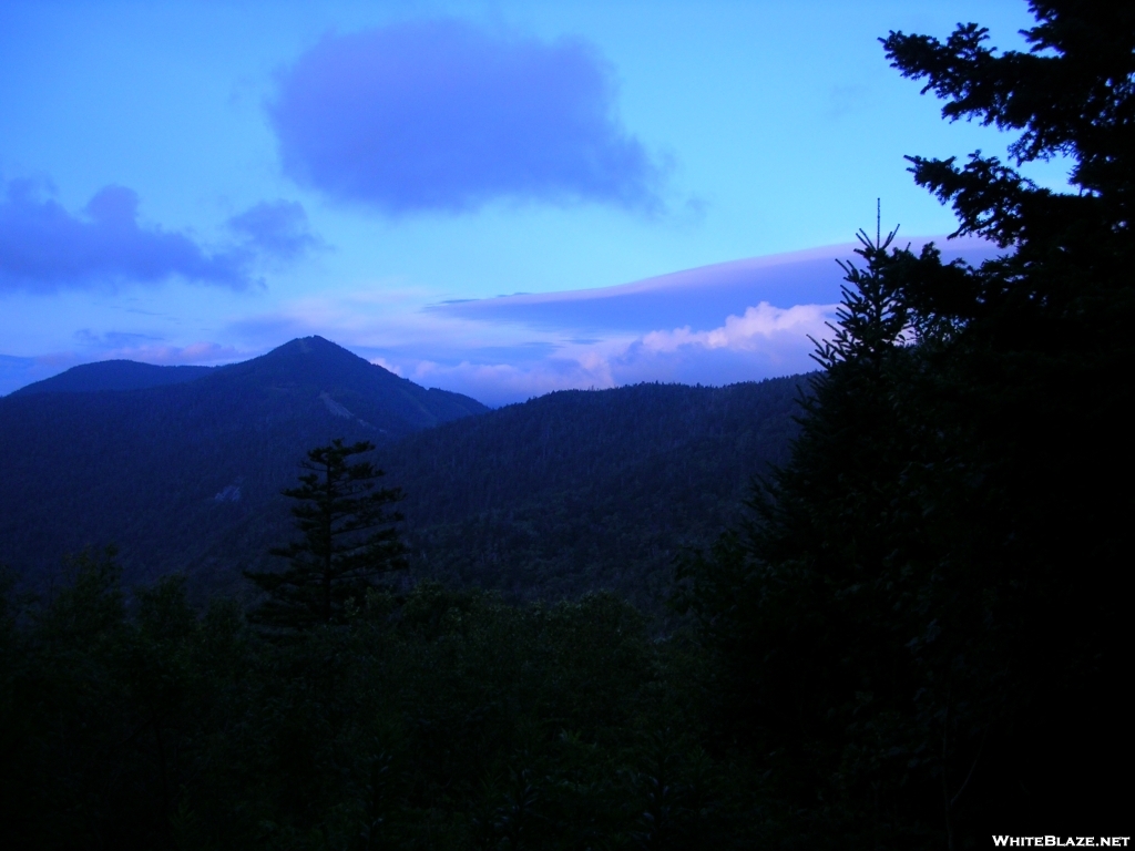 Early morning at Whiteface Shelter