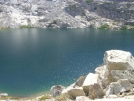 JMT - Lower Palisades Lake glistens by Cookerhiker in Other Trails