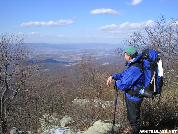 Harrier overlooks Shenandoah Valley