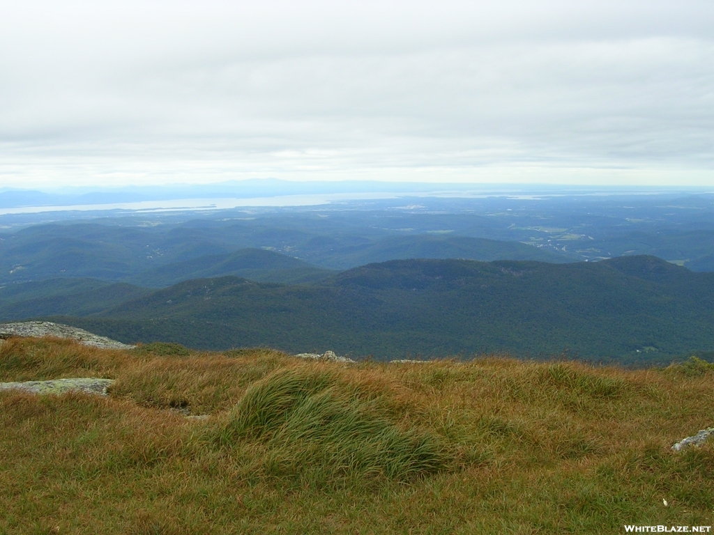 Lake Champlain from Camels Hump