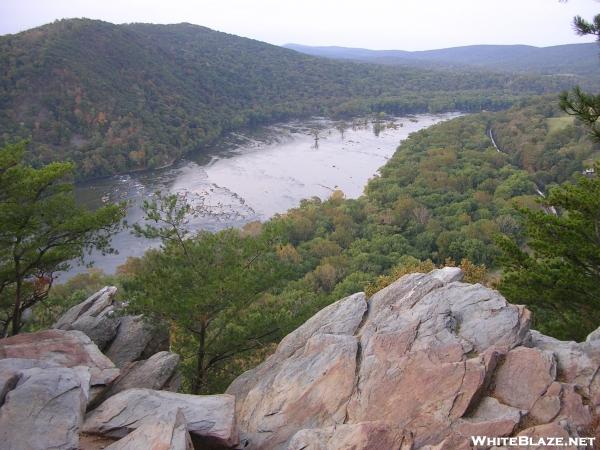 Potomac River from Weverton Cliffs