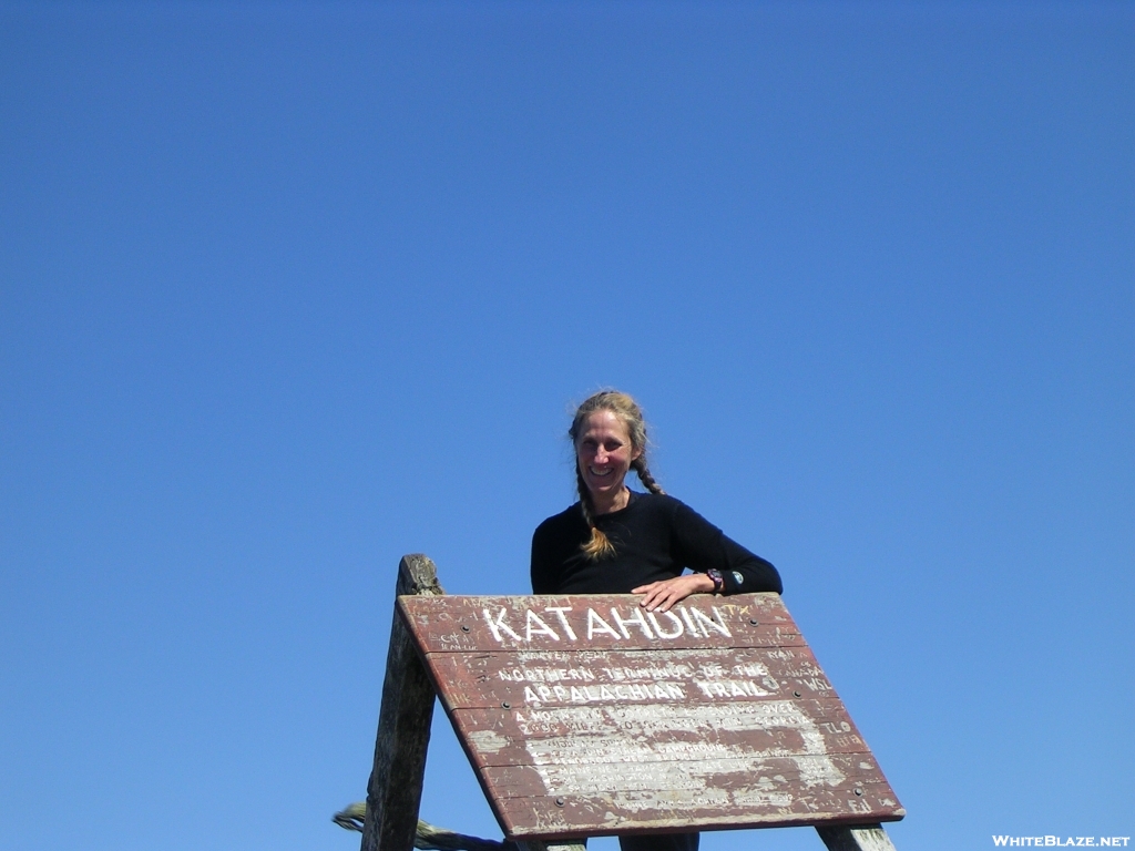 Scarf reaches Katahdin