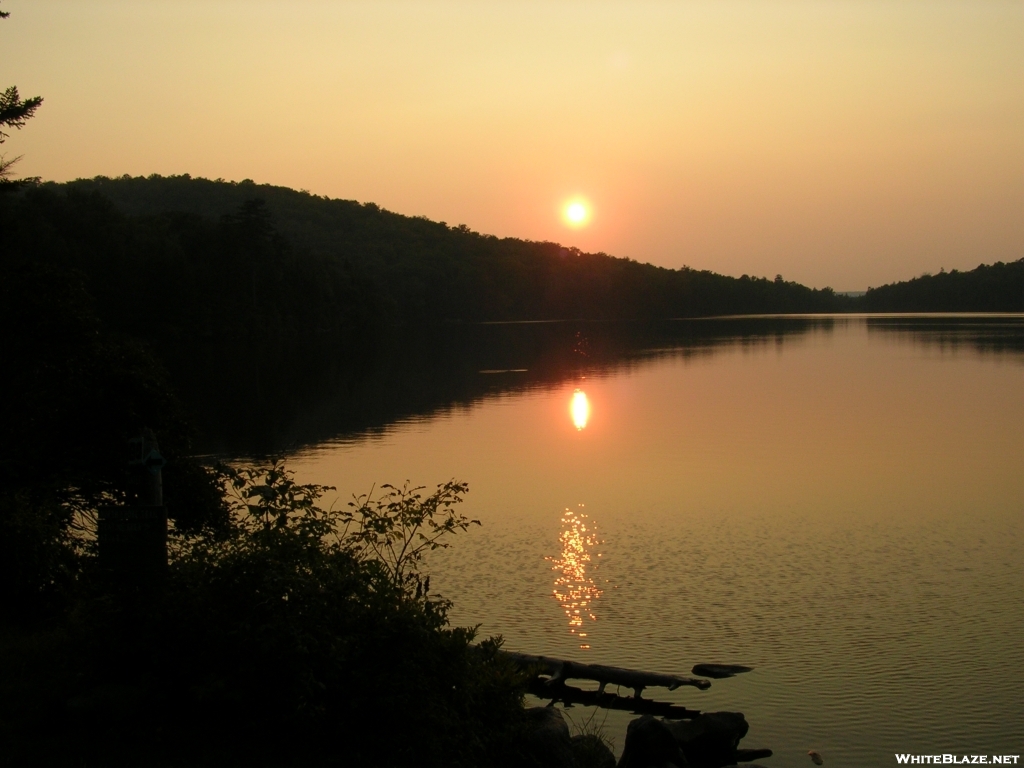 Stratton Pond sunset