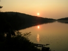 Stratton Pond sunset