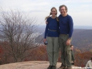 Scarf & Cookerhiker atop Bear Mountain