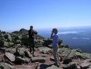 Scarf & Nails unwind at summit by Cookerhiker in Katahdin Gallery