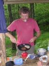 Cookerhiker making pancakes by Cookerhiker in Section Hikers