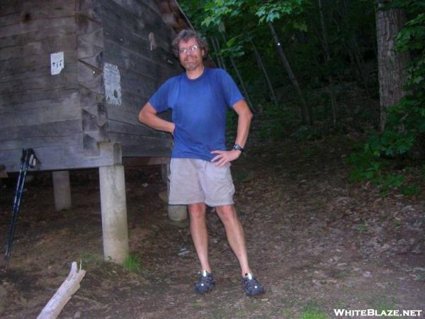 Cookerhiker at Telephone Pioneers Shelter