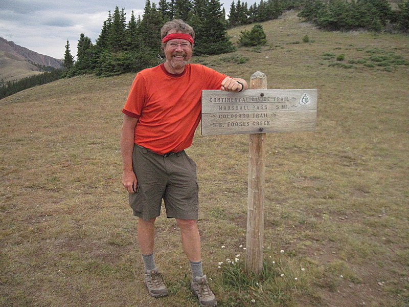 Cookerhiker reaches Continental Divide