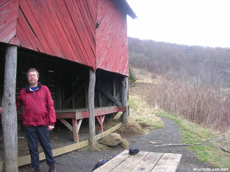 Cookerhiker At Overmountain Shelter