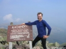 Cookerhiker summits Katahdin