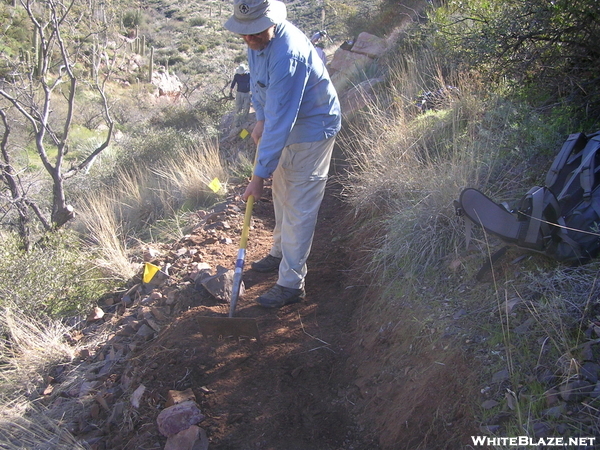 Cookerhiker Works On The Arizona Trail