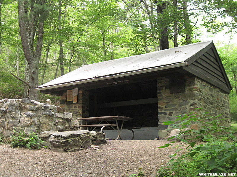 Pinefield Hut in Shenandoah National Park
