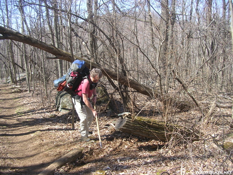 Clearing Waterbars On Hightop Mountain, Shenandoah Np