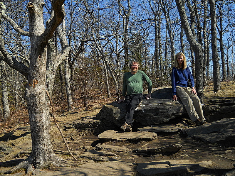 Cookerhiker & Scarf on Springer Mountain