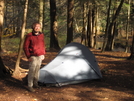 First Night Campsite On Susquehannock Trail, Pa