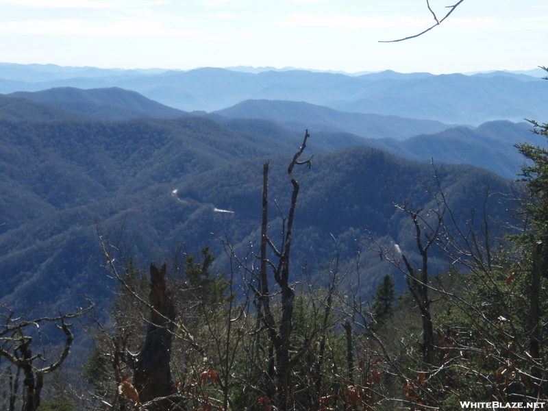 View From The At Just West Of Newfound Gap.