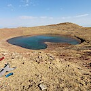 Crater lake of Mt. Azhdahak on the TCT Armenia. by fiddlehead in Other Trails