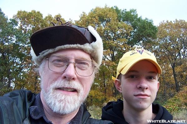 Christophers first day hike on the Appalachian trail